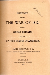 HISTORY OF THE WAR OF 1812, between Great Britain and the United States of America.; Signed by Author