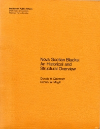 NOVA SCOTIAN BLACKS: an historical and structural overview,
