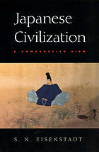 JAPANESE CIVILIZATION : a comparative View