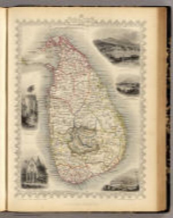 The British colonies : their history, extent, condition and resources;Div. XII, Indian and Pacific Oceans, Red Sea, Mediterranean, with 3 maps by Tallis