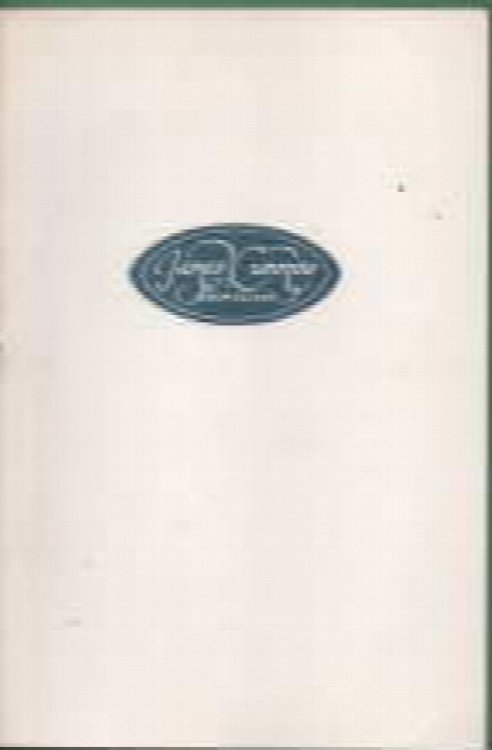 James Cummins Bookseller; Catalog Number One;