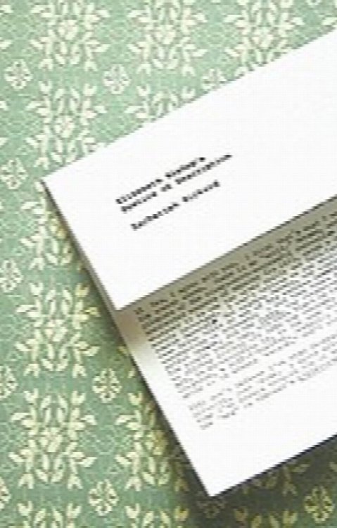 Elizabeth Bishop's Poetics of Description