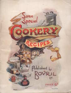 Bovril Cookery Book; Comprising a Chat on Food, Cooking, and Feeding:ans Some Valuable Reciipes.