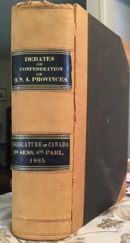 Parliamentary debates on the subject of the confederation of the British North American provinces, 3rd session, 8th provincial Parliament of Canada