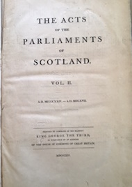 The acts of the Parliaments of Scotland. Vol. 2, 1424-1567