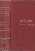 THE LAW OF HORSES : including the law of innkeepers, veterinary Surgeons. With Canadian Notes by Charles Morse