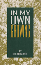 In my own growing; signed copy