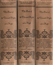 The book of the thousand nights and a night : a plain and literal translation of the Arabian nights entertainments;6 volumes in 3