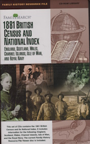 1881 British census and national index : England, Scotland, Wales, Channel Islands, Isle of Man, and Royal Navy