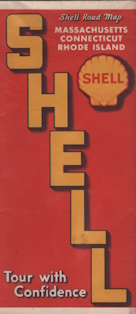 Official road map, Massachusetts, Connecticut, Rhode Island;1939