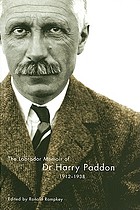 The Labrador Memoir of Dr Harry Paddon, 1912-1938 (Volume 17) (McGill-Queen's/AMS Healthcare Studies in the History of Medicine, Health, and Society)
