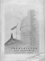 Fredericton, New Brunswick, British North America