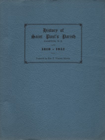 History of Saint Paul's Parish, Hampton, N.B. : 1810-1951