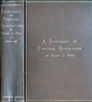 A dictionary of quotations from the English poets