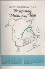 New Brunswick's Nashwaak-Miramichi Trail . La route Nashwaak-Miramichi du Nouveau-Brunswick
