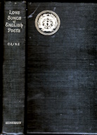 Love songs of English poets, 1500-1800, limited edition