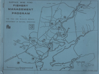 Surface mine pond fishery management program; Establishment and Management of Sport Fisheries in Surface Mine Ponds near Grand Lake