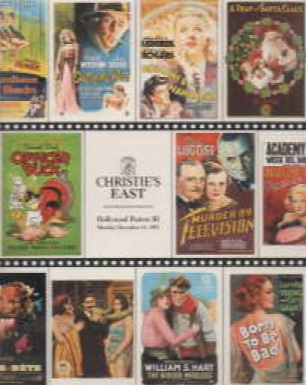 Hollywood posters III : Monday, December 14, 1992 at 6:00 p.m. (lots 1-318).