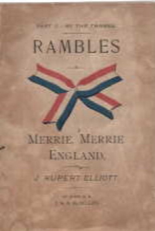 Rambles in merrie, merrie England : glimpses of its castles, its cathedrals, its abbeys, its traditions and its rural life, Part 1 The Thames