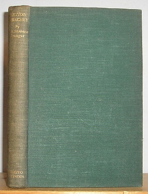 Lytton Strachey A Critical Study