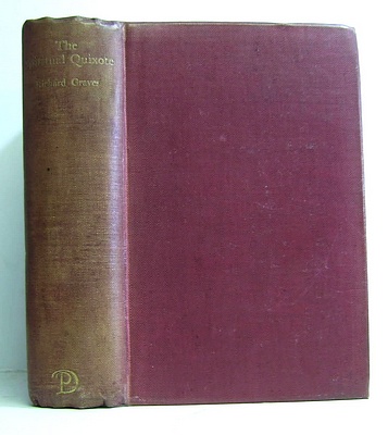 The Spiritual Quixote: Or, The Summer's Ramble of Mr. Geoffrey Wildgoose. A Comic Romance (1773)