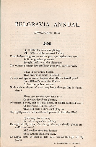 Belgravia Annual for Christmas 1880