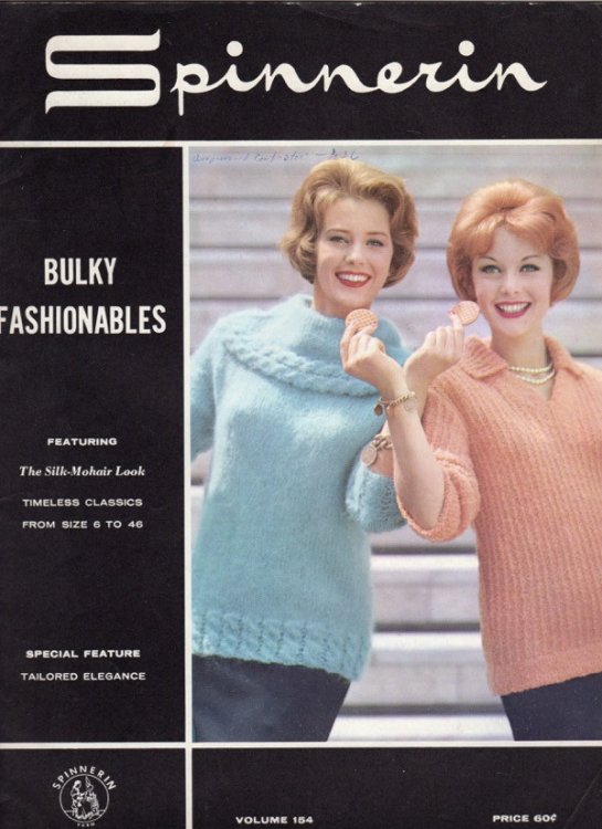 SPINNERIN BULKY FASHIONABLES, VOL. 154