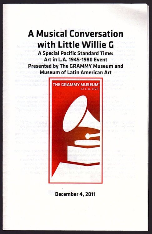 A MUSICAL CONVERSATION WITH LITTLE WILLIE G