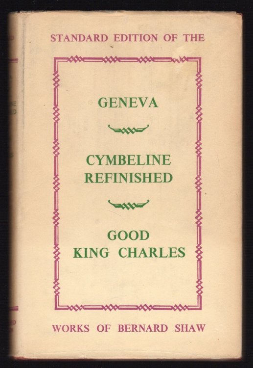 GENEVA, CYMBELINE REFINISHED & GOOD KING CHARLES