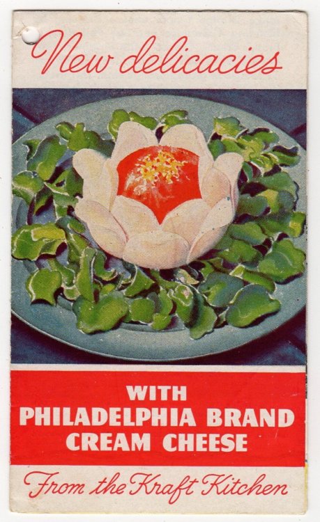 NEW DELICACIES WITH PHILADELPHIA BRAND CREAM CHEESE FROM THE KRAFT KITCHEN