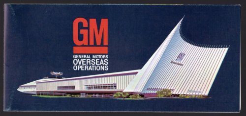 GM GENERAL MOTORS OVERSEAS OPERATIONS