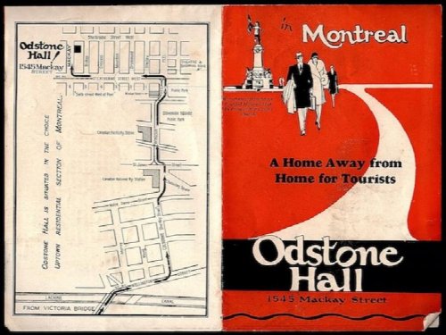 ODSTONE HALL IN MONTREAL: A HOME AWAY FROM HOME FOR TOURISTS