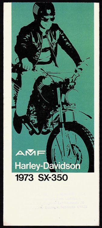 HARLEY-DAVIDSON 1973, SX-350