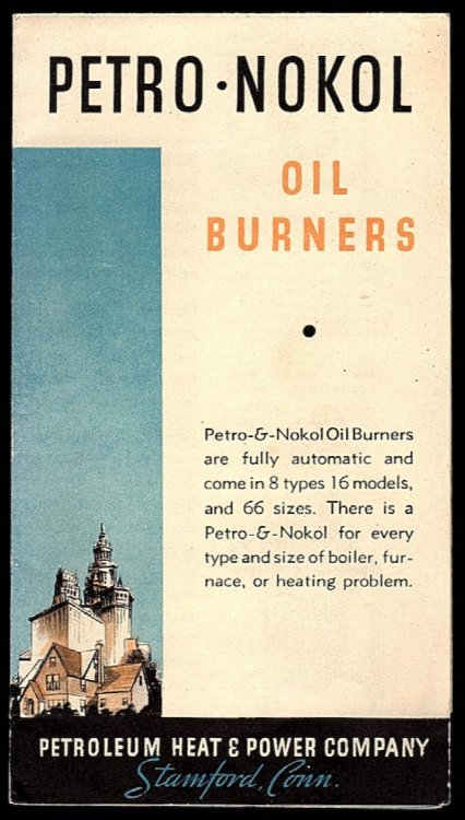 PETRO-NOKOL OIL BURNERS