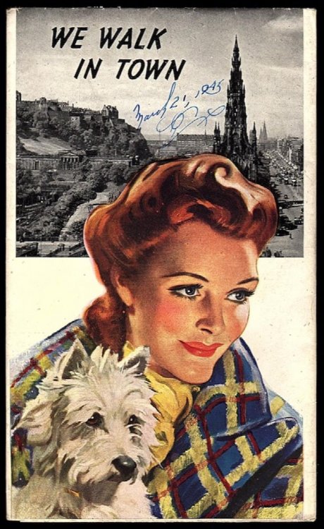 LET'S SEE EDINBURGH! WITH JEAN AS PILOT: A FLYING TOUR OF THE SCOTTISH CAPITAL (COVER TITLE: WE WALK IN TOWN)