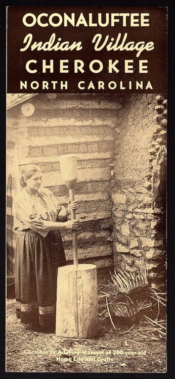 OCONALUFTEE INDIAN VILLAGE CHEROKEE, NORTH CAROLINA