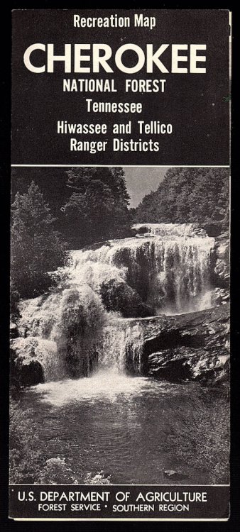 RECREATION MAP CHEROKEE NATIONAL FOREST, TENNESSEE: HIWASSEE AND TELLICO RANGER DISTRICTS