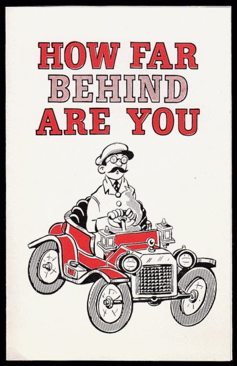 HOW FAR BEHIND ARE YOU