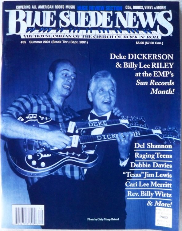 BLUE SUEDE NEWS, #55, SUMMER 2001