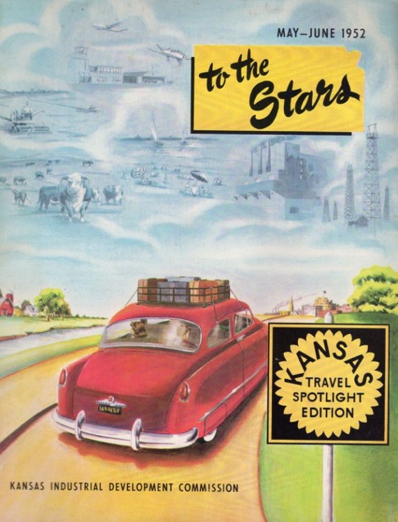 TO THE STARS, MAY-JUNE 1952, KANSAS TRAVEL SPOTLIGHT EDITION