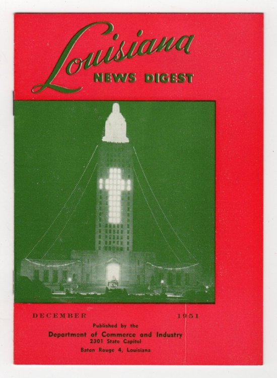 LOUISIANA NEWS DIGEST, DECEMBER 1951, VOL. 3, NO. 12