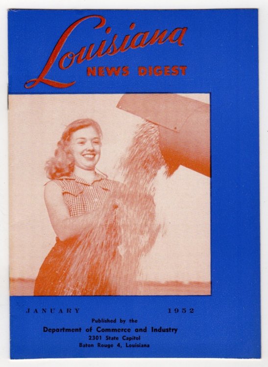 LOUISIANA NEWS DIGEST, JANUARY 1952, VOL. 4, NO. 1