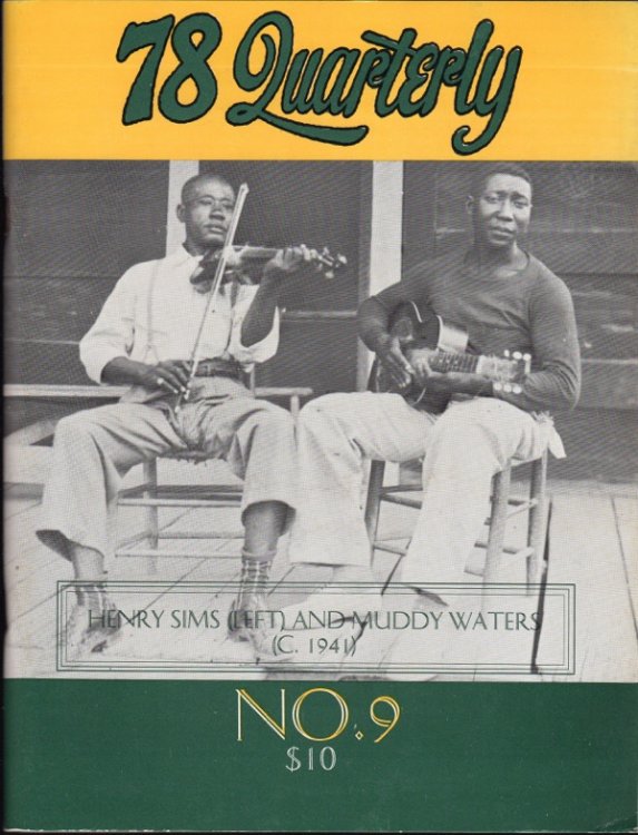 78 QUARTERLY, VOL. ONE, NO. 9