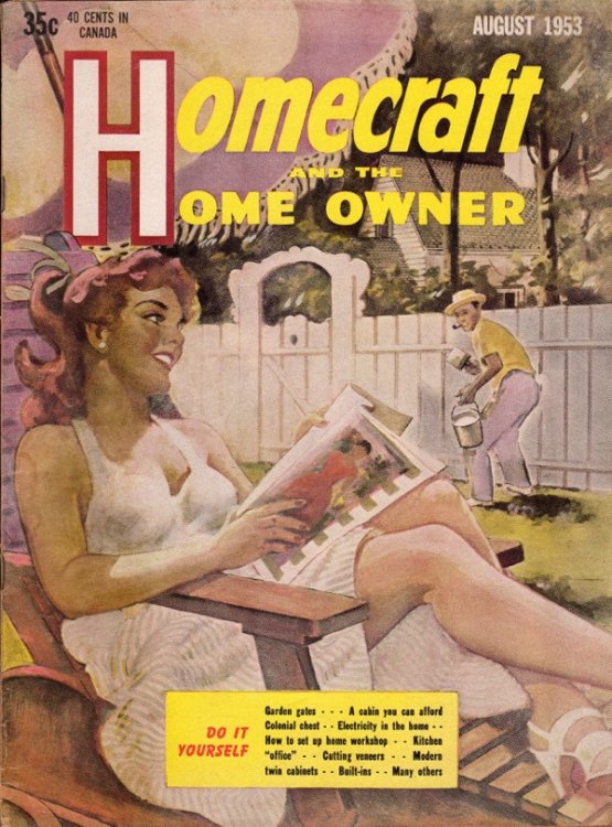 HOMECRAFT AND THE HOME OWNER, AUGUST 1953, VOL. 23, NO. 6, NO. 146