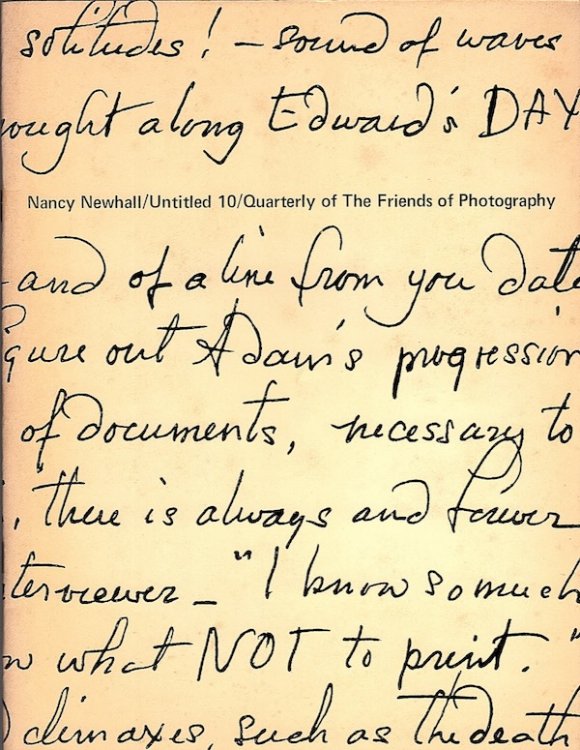 UNTITLED 10: NANCY NEWHALL, 1900/1974