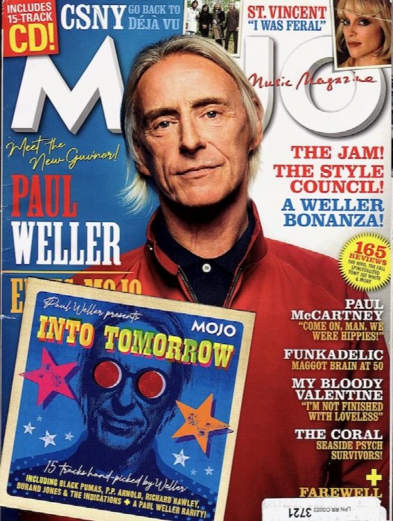MOJO, JUNE 2021, ISSUE 331 (PAUL WELLER COVER)
