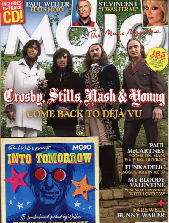 MOJO, JUNE 2021, ISSUE 331 (CROSBY, STILLS, NASH & YOUNG COVER)
