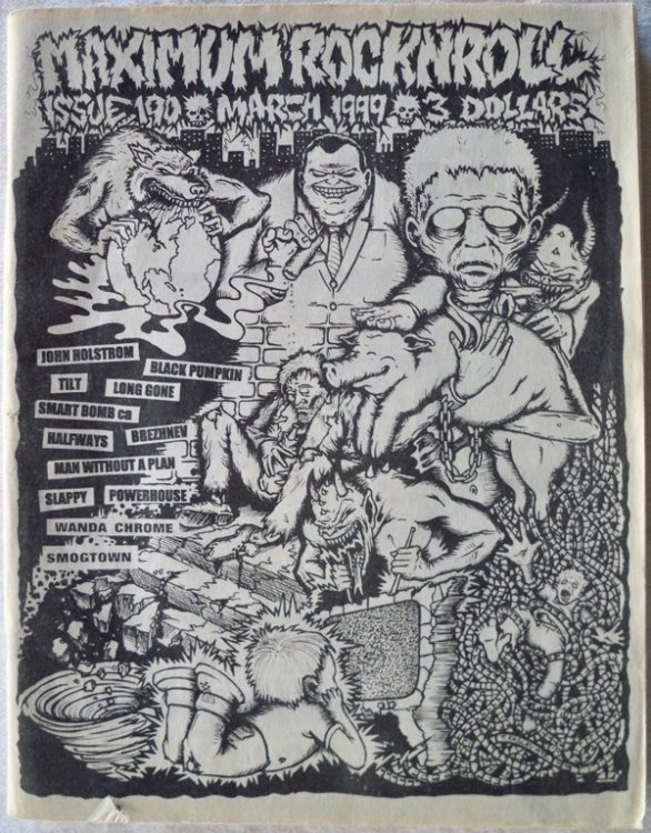 MAXIMUMROCKNROLL, MARCH 1999, ISSUE 190 (MAXIMUM ROCKNROLL)