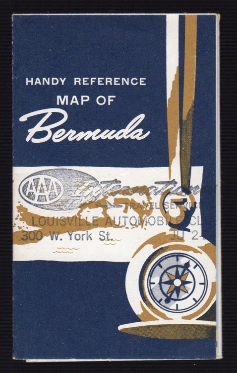 HANDY REFERENCE MAP OF BERMUDA