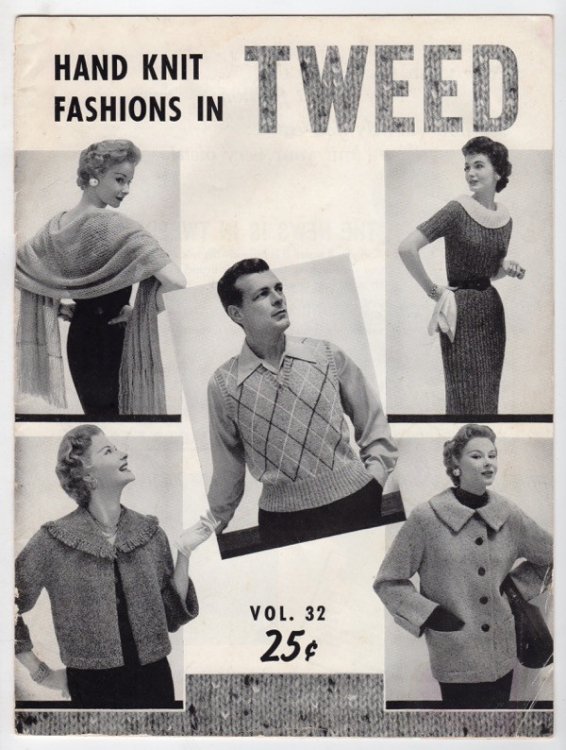 HAND KNIT FASHIONS IN TWEED, VOL. 32